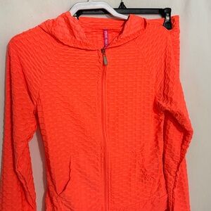 TRUE ROCK Orange Textured Hoodie Set, Size L/XL, NWT, MAKE AN OFFER!!!